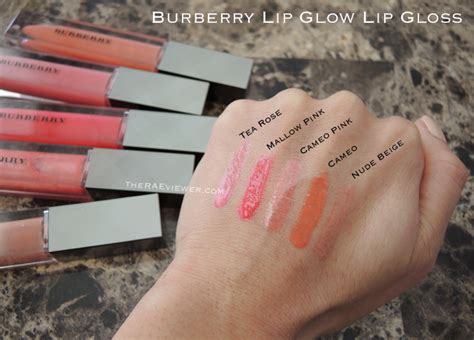 burberry tea rose lip glow swatch|Burberry Lip Glow Natural Lip Glosses Review, Photos, .